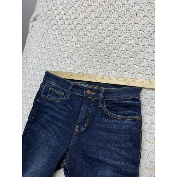 Judy Blue Skinny Jeans Women‎ Sz 9/29 Dark Wash Blue Denim Stretch  W30 L34 - Picture 6 of 10